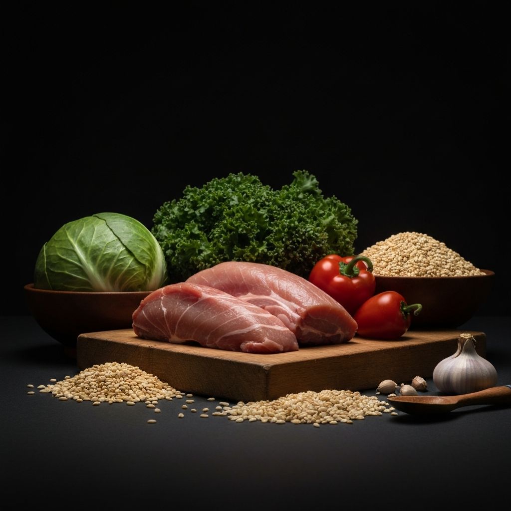 Aliments nutritifs variés